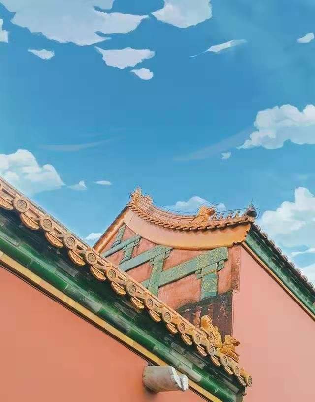 故宫五一现漫画般蓝天，漫画般的蓝天到底是何状态？