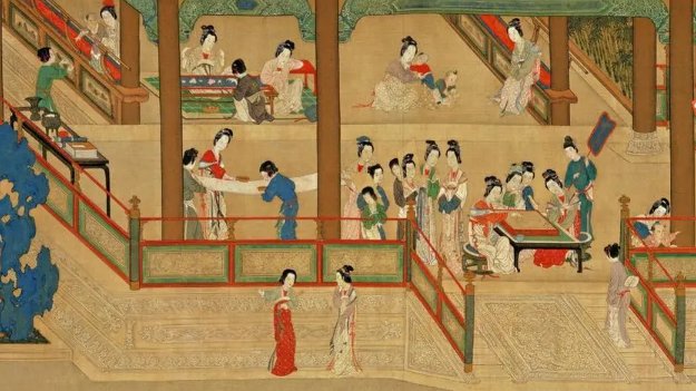 性质《汉宫春晓图》技法是什么？