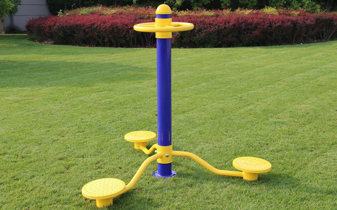 圆盘健身器材怎么用