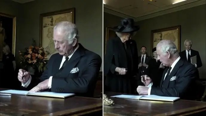 签字时钢笔漏水弄脏手，查尔斯三世又生气了，这么低级的错误为何会出现？