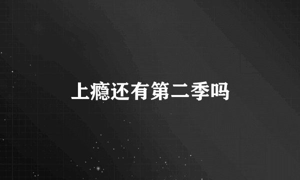 上瘾还有第二季吗