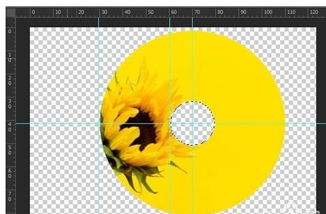 用photoshop怎么做一张光碟的封面，本人对PS一点都不会