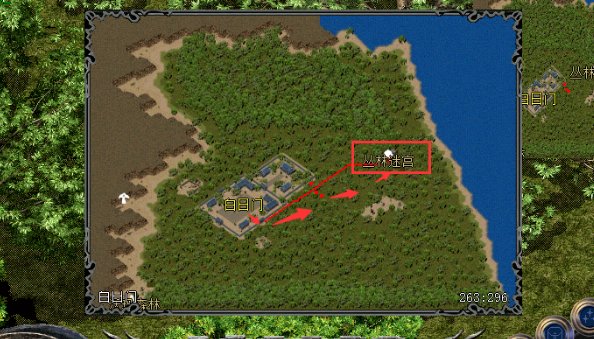 热血传奇赤月峡谷怎么走